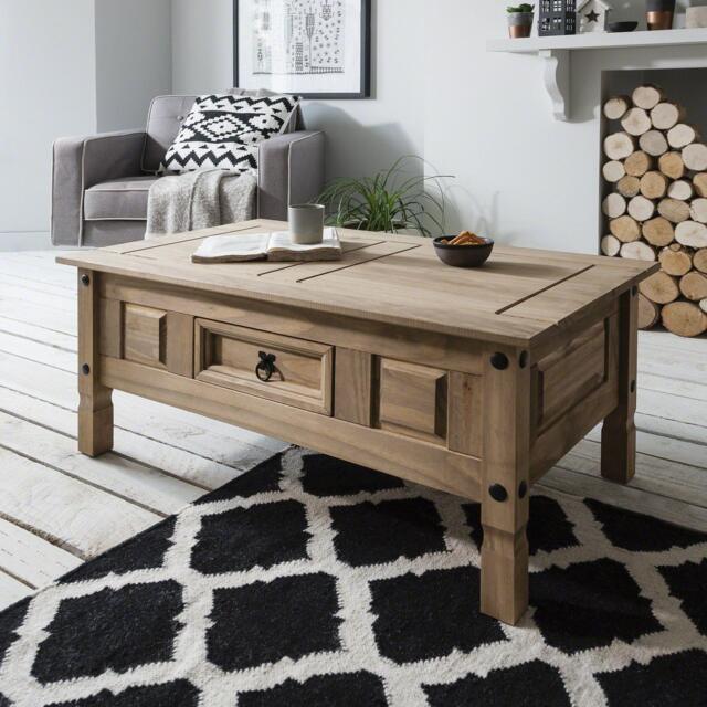 Corona Solid Pine Coffee Table - image 1