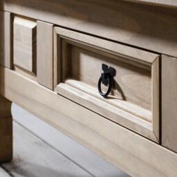 Corona Solid Pine Coffee Table - thumbnail 4