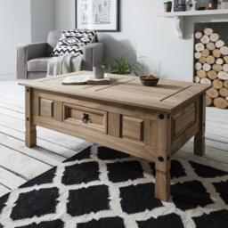 Corona Solid Pine Coffee Table