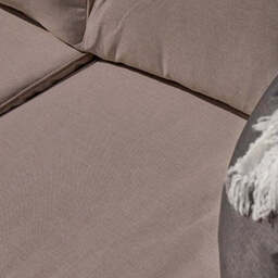 Rowan Middle Section Garden Cushion Covers - Grey