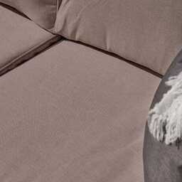 Rowan Middle Section Garden Cushion Covers - Grey - thumbnail 1
