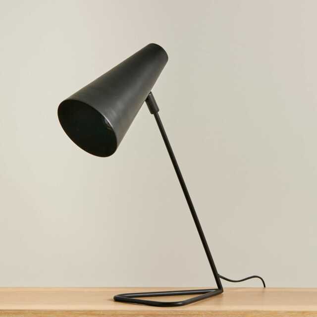 Thurdon 53cm Metal Desk Lamp -  Black - image 1
