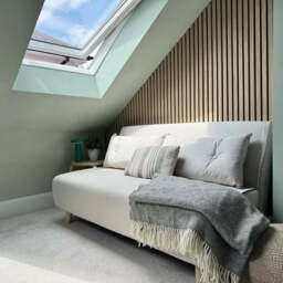 Una 2 Seater Double Sofa Bed - Oatmeal Linen - thumbnail 3