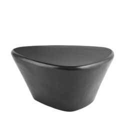 Alder Mango Wood Coffee Table - Jet Black - thumbnail 6