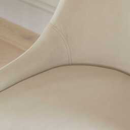 Maeve Clay Dining Chairs - Set of 2 - Black Legs - thumbnail 4