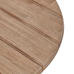 Shiro Wooden Round Garden Dining Table - 160cm - thumbnail 6