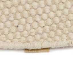 Atcham Clay/Natural Round Rug Wool with Cotton  - 150cm - thumbnail 5