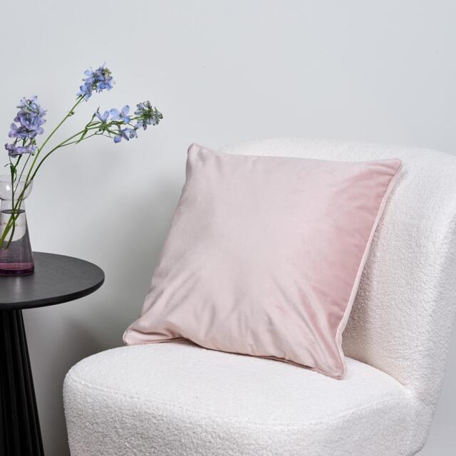 Alford 45x45cm Velvet Cushion Cover - Rose Pink - image 1