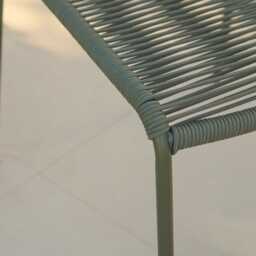 Ryder Khaki Green Rope Garden Chairs - Set of 2 - thumbnail 6
