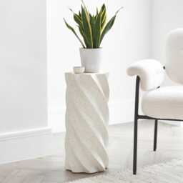 Bianca Pearl Terrazzo Concrete Side Table - thumbnail 2
