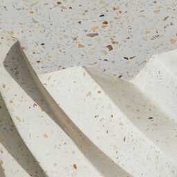 Bianca Pearl Terrazzo Concrete Side Table - thumbnail 3