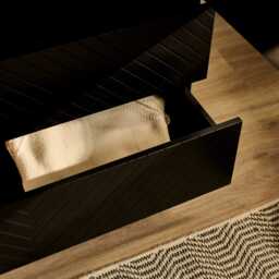 Jack Double Wardrobe - Black - thumbnail 5