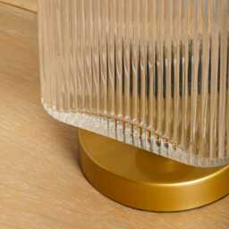Edworth 20cm Table Lamp - Clear Glass - thumbnail 6