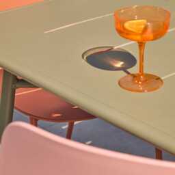 Wilder 6 Seater Metal Garden Dining Set with Wren Chairs - thumbnail 6