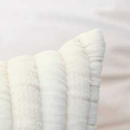Malton 45 x 45cm Cotton Cushion Cover - White - thumbnail 4
