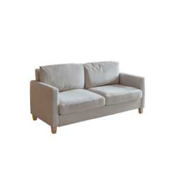 Ava 2 Seater Sofa - Sand with Pale Oak Legs - thumbnail 4