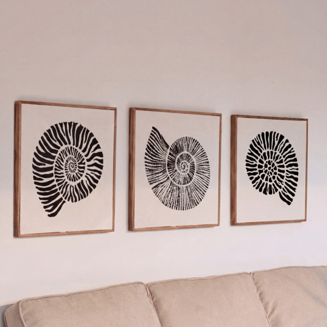 Newlyn 45x45cm Wall Art - Set of 3 - image 1