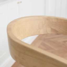 Ella Pale Oak Bar Stool - thumbnail 5