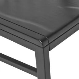 Mabel Black Wooden Spindle Dining Chairs - Set of 2 - thumbnail 6