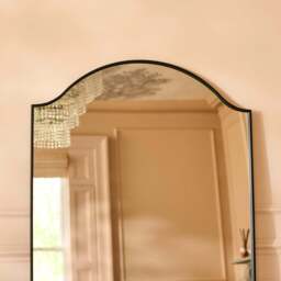 Soho 180x90cm Metal Mirror - Black - thumbnail 2