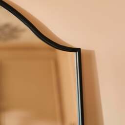 Soho 180x90cm Metal Mirror - Black - thumbnail 3