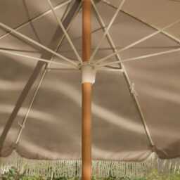 Oia Natural Parasol - 2m Round - thumbnail 4