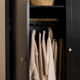 Charlie 3 Door Wardrobe - Black - thumbnail 5