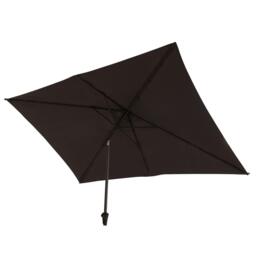 Marston 8 Seater Rattan Garden Dining Set with Grey Parasol - Grey - Glass Top - thumbnail 6