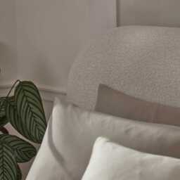 Farrah Double Ottoman Bed - Oat Boucle - thumbnail 5
