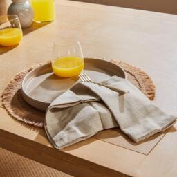 Charlotte Whitewash Dining Table - Cross Leg - thumbnail 4