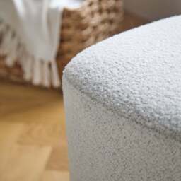 Alder Footstool - Oat Boucle - thumbnail 6