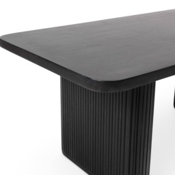 Orla Black Mango Wood Coffee Table - thumbnail 6