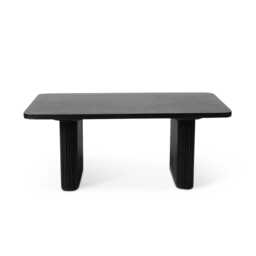 Orla Black Mango Wood Coffee Table - thumbnail 5