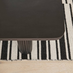 Orla Black Mango Wood Coffee Table - thumbnail 3