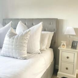 Cavill Fabric Double Size Bed - Grey - thumbnail 6