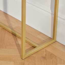 Ines Taupe Dressing Table with Drawers - thumbnail 5
