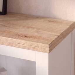 Bampton White Tall  Bookcase - thumbnail 4
