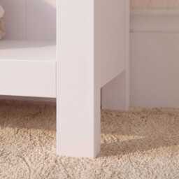 Bampton White Tall  Bookcase - thumbnail 5