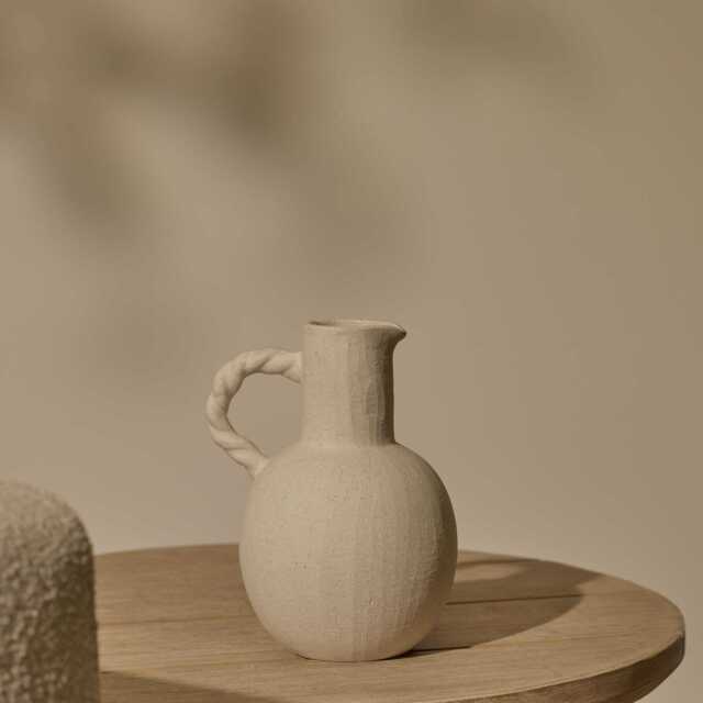 Bayswater 20cm Ceramic Jug - Beige - image 1