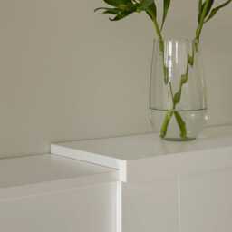 Jack Adjustable Radiator Cover - Snow White - thumbnail 2