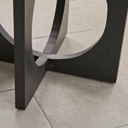 Jade 4 Seater Black Dining Table Set - Freya Sand Dining Chairs with Black Legs - thumbnail 5