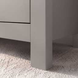 Bampton 7 Drawer Chest of Drawers  - Stone Grey - thumbnail 5