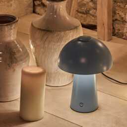 Brockhill Rechargeable Lamp - Cornflower Blue - thumbnail 4