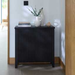 Raleigh 2 Door Small Sideboard - Black