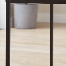 Jay Marble Effect Desk - Black - thumbnail 6
