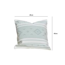 Nerja 45x45cm Cushion Cover - Duck Egg Blue - thumbnail 4