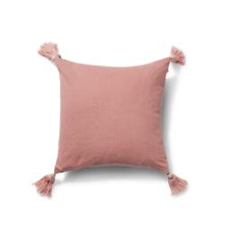 Otura 45x45cm Tasseled Cushion Cover - Blush Pink