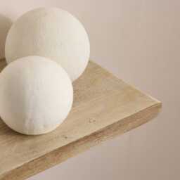 Atlas 125cm Mango Wood Wall Shelf - Whitewash - thumbnail 3