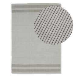 Eluru 120x170cm PET Rug - Off White & Clay