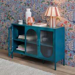 Conan 3 Door Sideboard - Lagoon Teal - thumbnail 6